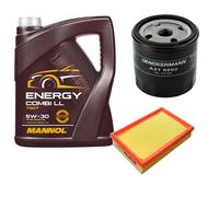 DENCKERMANN Controllo Set MANNOL Combi LL 5W-30 5L Per Opel Vectra A CC 1.6I