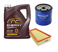DENCKERMANN Controllo Set MANNOL Combi LL 5W-30 5L Per Peugeot 306 2.0 HDi