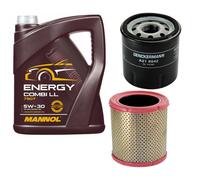 DENCKERMANN Controllo Set MANNOL Combi LL 5W-30 5L Per Renault Clio I 1.2