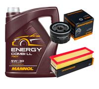 DENCKERMANN Controllo Set MANNOL Combi LL 5W-30 5L Per Renault Laguna I 2.0