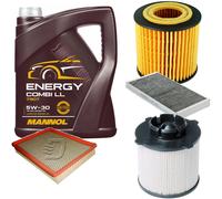 DENCKERMANN Controllo Set MANNOL Combi LL 5W-30 5L Per Saab 9-3 Cabriolet