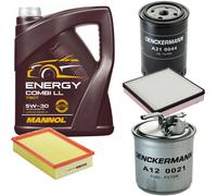 DENCKERMANN Controllo Set MANNOL Combi LL 5W-30 5L Per Seat Toledo I 1.9 TDi