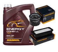 DENCKERMANN Controllo Set MANNOL Combi LL 5W-30 5L Per Suzuki Celerio 1.0