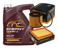 DENCKERMANN Controllo Set MANNOL Combi LL 5W-30 5L Per Toyota Auris Kombi