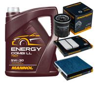 DENCKERMANN Controllo Set MANNOL Combi LL 5W-30 5L Per Toyota Prius Liftback