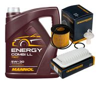 DENCKERMANN Controllo Set MANNOL Combi LL 5W-30 5L Per Toyota Yaris 1.3 1.33