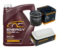 DENCKERMANN Controllo Set MANNOL Combi LL 5W-30 5L Per Toyota Yaris 1.4 D-4D