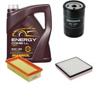 DENCKERMANN Controllo Set MANNOL Combi LL 5W-30 5L Per VW Golf II 1.6 1.8I
