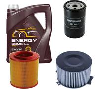 DENCKERMANN Controllo Set MANNOL Combi LL 5W-30 5L Per VW Transporter IV Bus