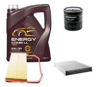 DENCKERMANN Controllo Set MANNOL Combi LL 5W-30 5L Per VW UP 1.0 Citigo