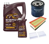 DENCKERMANN Controllo Set MANNOL Combi LL 5W-30 6L Per Alfa Romeo GT 1.8 TS