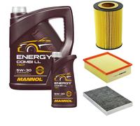 DENCKERMANN Controllo Set MANNOL Combi LL 5W-30 6L Per Audi Allroad 2.5 TDI