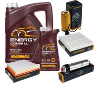 DENCKERMANN Controllo Set MANNOL Combi LL 5W-30 6L Per BMW 2 Active Tourer