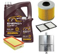 DENCKERMANN Controllo Set MANNOL Combi LL 5W-30 6L Per BMW 3er Compact 316i