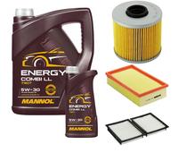 DENCKERMANN Controllo Set MANNOL Combi LL 5W-30 6L Per BMW 3er Compact 316i
