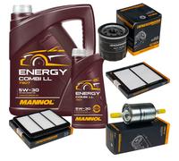 DENCKERMANN Controllo Set MANNOL Combi LL 5W-30 6L Per Chevrolet Matiz 0.8