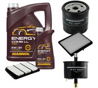 DENCKERMANN Controllo Set MANNOL Combi LL 5W-30 6L Per Chevrolet Nubira