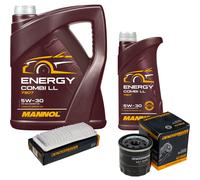 DENCKERMANN Controllo Set MANNOL Combi LL 5W-30 6L Per Daihatsu YRV 1.3