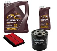 DENCKERMANN Controllo Set MANNOL Combi LL 5W-30 6L Per FORD USA Probe II 2.0