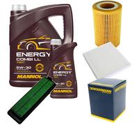 DENCKERMANN Controllo Set MANNOL Combi LL 5W-30 6L Per Honda Accord VII