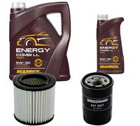 DENCKERMANN Controllo Set MANNOL Combi LL 5W-30 6L Per Honda CR-V II 2.0