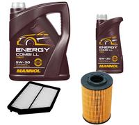 DENCKERMANN Controllo Set MANNOL Combi LL 5W-30 6L Per Hyundai Matrix 1.5