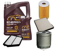 DENCKERMANN Controllo Set MANNOL Combi LL 5W-30 6L Per Hyundai Matrix 1.5