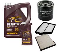 DENCKERMANN Controllo Set MANNOL Combi LL 5W-30 6L Per Hyundai Matrix 1.6