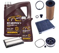 DENCKERMANN Controllo Set MANNOL Combi LL 5W-30 6L Per Hyundai Santa Fé IV