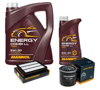 DENCKERMANN Controllo Set MANNOL Combi LL 5W-30 6L Per Hyundai Tucson 1.6