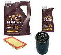 DENCKERMANN Controllo Set MANNOL Combi LL 5W-30 6L Per KIA Carens II 2.0