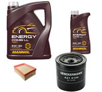 DENCKERMANN Controllo Set MANNOL Combi LL 5W-30 6L Per KIA Carens III 2.0