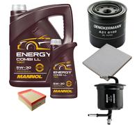 DENCKERMANN Controllo Set MANNOL Combi LL 5W-30 6L Per KIA Carens III 2.0