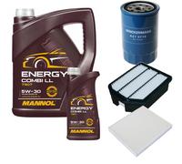 DENCKERMANN Controllo Set MANNOL Combi LL 5W-30 6L Per KIA Magentis 2.0 CRDi