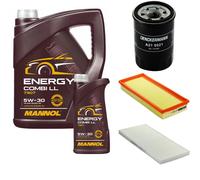 DENCKERMANN Controllo Set MANNOL Combi LL 5W-30 6L Per Lancia Y 1.2 16V