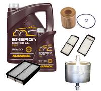 DENCKERMANN Controllo Set MANNOL Combi LL 5W-30 6L Per Mazda 3 2.3 MPS Turbo