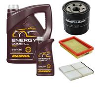 DENCKERMANN Controllo Set MANNOL Combi LL 5W-30 6L Per Mazda Premacy 1.9 2.0