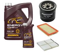 DENCKERMANN Controllo Set MANNOL Combi LL 5W-30 6L Per Mazda Premacy 2.0 TD