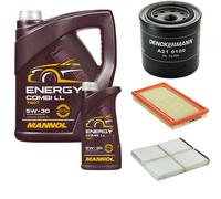 DENCKERMANN Controllo Set MANNOL Combi LL 5W-30 6L Per Mazda Premacy 2.0 TD