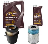 DENCKERMANN Controllo Set MANNOL Combi LL 5W-30 6L Per Mercedes-Benz T1