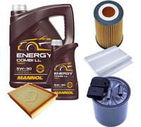 DENCKERMANN Controllo Set MANNOL Combi LL 5W-30 6L Per Mercedes Sprinter