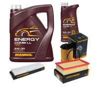 DENCKERMANN Controllo Set MANNOL Combi LL 5W-30 6L Per MINI Mini Cooper D