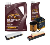 DENCKERMANN Controllo Set MANNOL Combi LL 5W-30 6L Per MINI Mini Cooper One