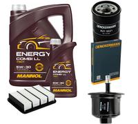 DENCKERMANN Controllo Set MANNOL Combi LL 5W-30 6L Per Mitsubishi Galant VI
