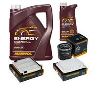 DENCKERMANN Controllo Set MANNOL Combi LL 5W-30 6L Per Mitsubishi Grandis