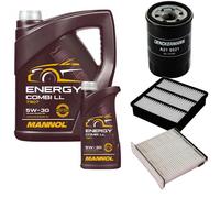 DENCKERMANN Controllo Set MANNOL Combi LL 5W-30 6L Per Mitsubishi Lancer VII