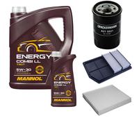 DENCKERMANN Controllo Set MANNOL Combi LL 5W-30 6L Per Mitsubishi Outlander