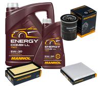 DENCKERMANN Controllo Set MANNOL Combi LL 5W-30 6L Per Mitsubishi Star 1.0