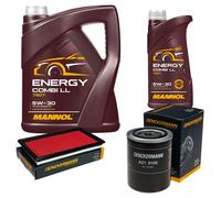 DENCKERMANN Controllo Set MANNOL Combi LL 5W-30 6L Per Nissan Laurel 2.8 D