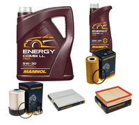 DENCKERMANN Controllo Set MANNOL Combi LL 5W-30 6L Per Nissan NP300 Navara